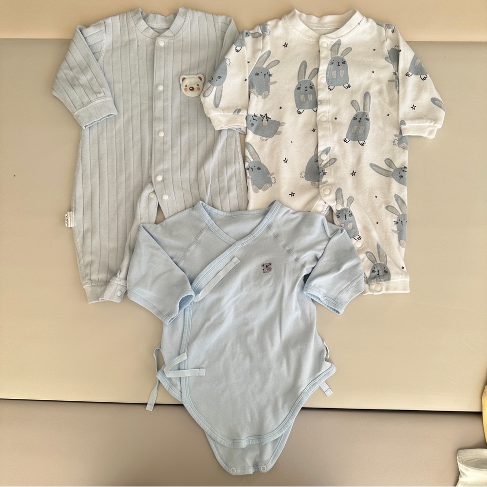3 Baby Bodysuits 3-6 Months | Long Sleeve